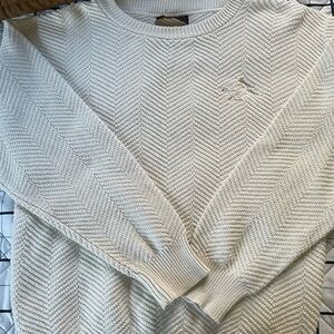 Ralph Lauren Cream Cable Knit Sweater